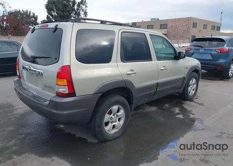 2004 Mazda Tribute Lx V6 from USA, damaged, VIN 4F2YZ04154KM17832